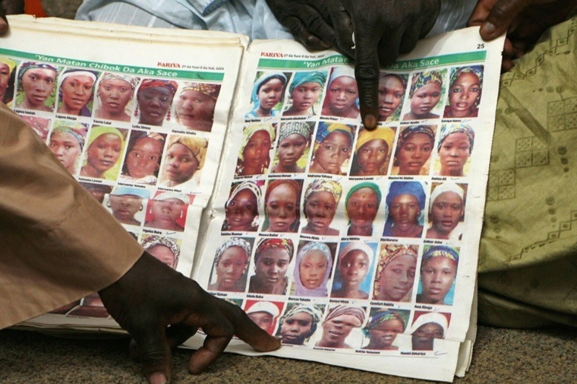 I 2014 kidnappet Boko Haram 276 jenter i Chibok, Nigeria.