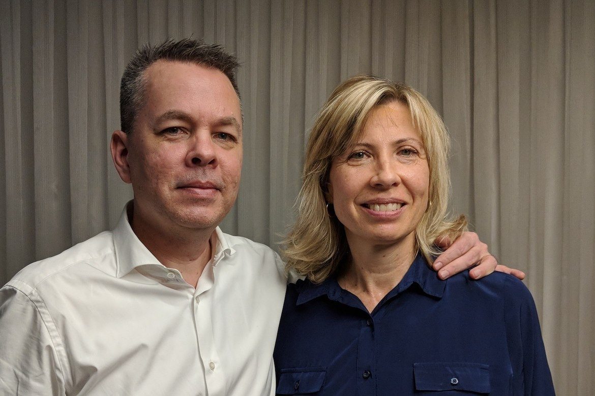 Den amerikanske pastoren Andrew Brunson og kona Norine fekk dra frå Tyrkia i oktober 2018. Han kjempar framleis for å få oppheva straffa.