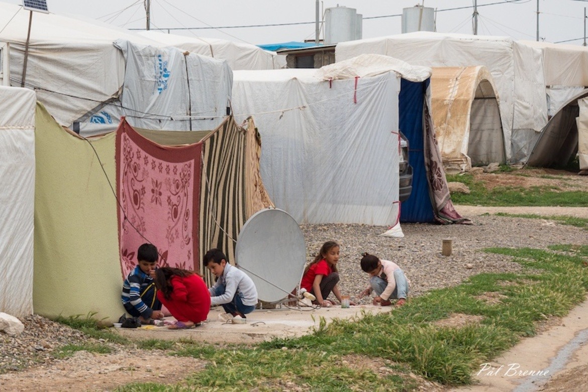 Jesidier i leire for internt fordrevne i Irak: De må ikke glemmes i kampen mot pandemien, krever CSW.