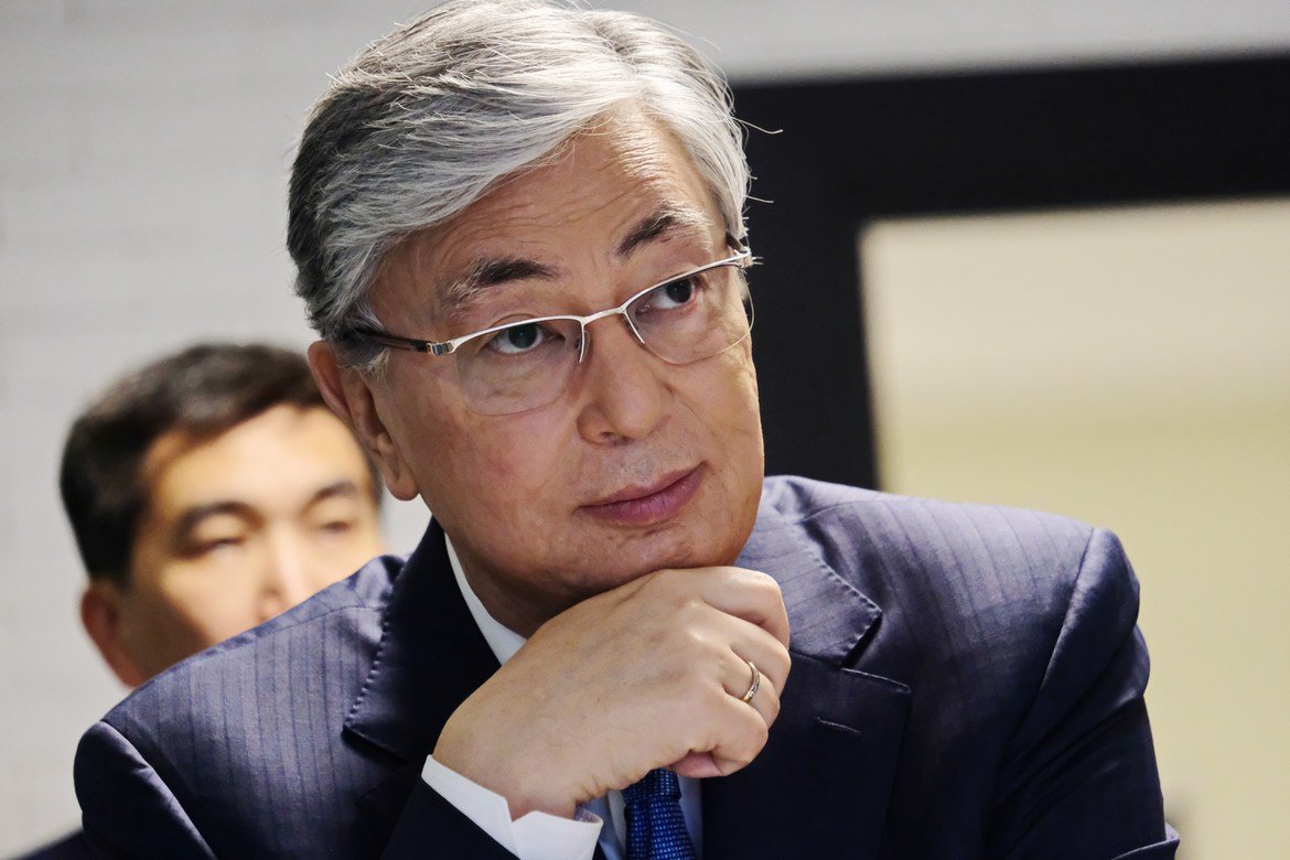 Kassym-Jomart Tokayev, president i Kasakhstan.