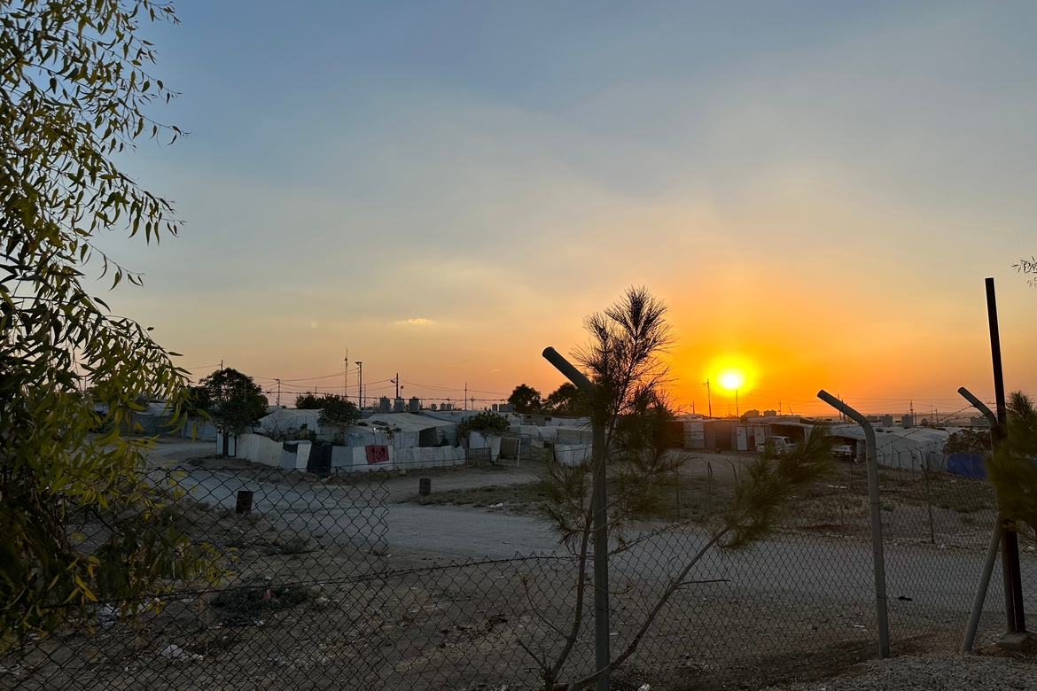 One of the IDP Yazidi camps outside of Dohuk in Iraq