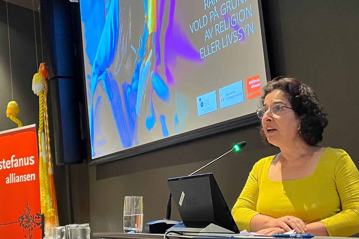 Nazila Ghanea, the UN Special Rapporteur on Freedom of Religion or Belief, is herself a Bahá'í from Iran. She protests against the abuses against Christians in the country.