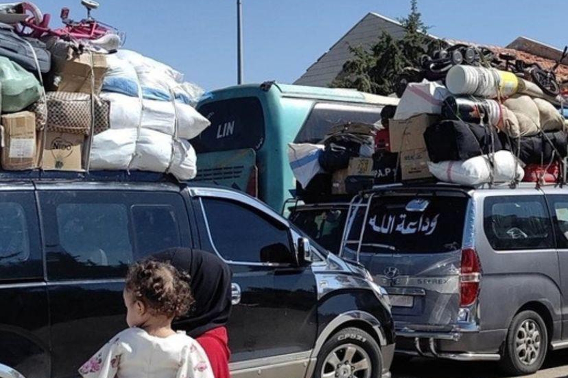 People are fleeing in panic from southern Lebanon