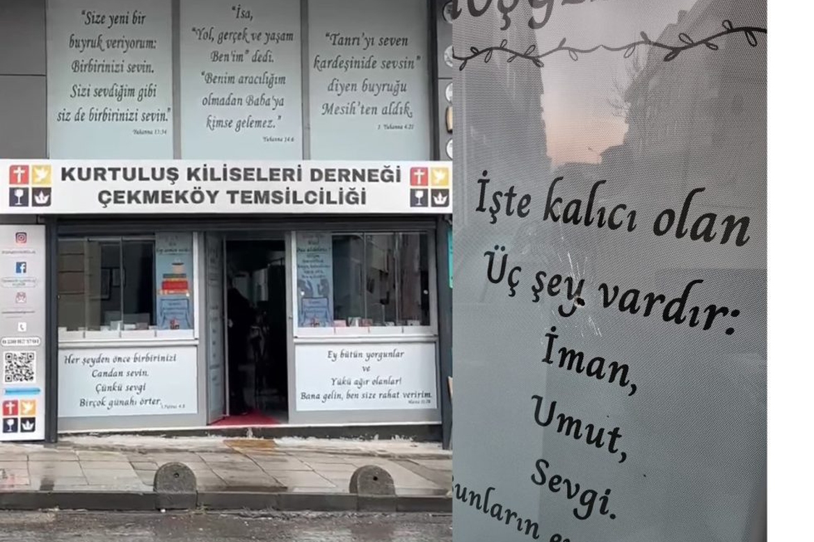 Cekmekoy-kirken ligger i provinsen Istanbul, i området utenfor Tyrkias største by med samme navn.