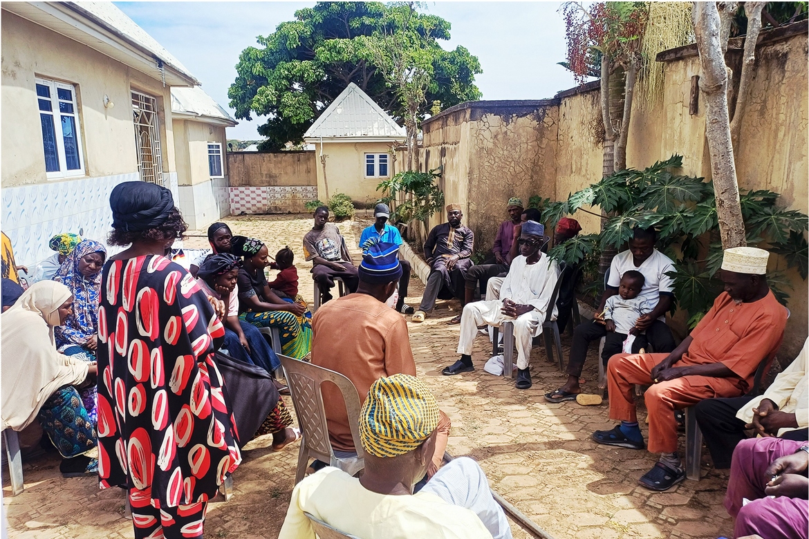 Dialogue and discussion between members of separate religious communities in Nigeria.