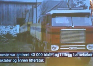 Antti og Esko gjemte bibler i bensintanker og ferdighus. Se den oppsiktsvekkende videoen. Skjermdump fra filmen laget av Thea Haavet.