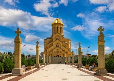 Sameba-katedralen i Tbilisi.