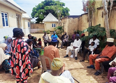 Dialogue and discussion between members of separate religious communities in Nigeria.