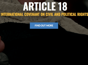 Article 18 defends freedom of religion or belief in Iran and documents persecution of christians.