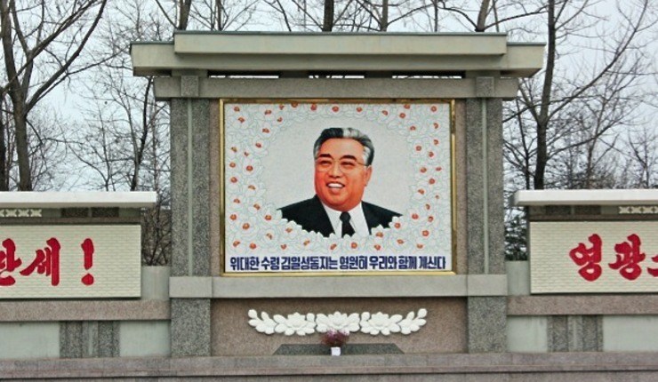 Foto: Nord-Koreas grunnlegger Kim Il Sung