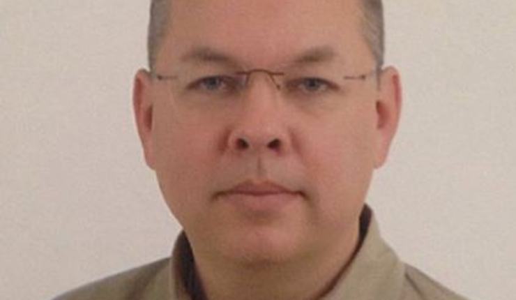 Pastor Andrew Brunson har sittet fengslet siden oktober 2016.