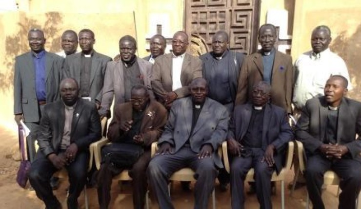 Ledelsen i Sudanese Church of Christ. Foto: CSW