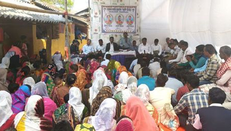 Bønnemøte i Keonjhar-distriktet i Odisha 16. february 2026.