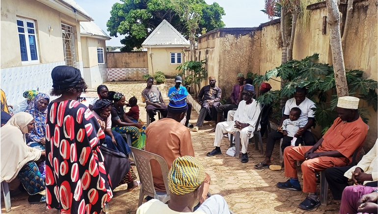 Dialogue and discussion between members of separate religious communities in Nigeria.